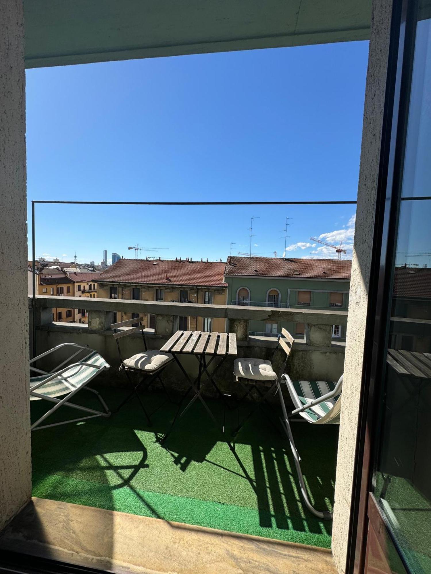 Trilocale Con Due Balconi A Isola Porta Nuova Appartement Milaan Buitenkant foto